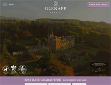 Tablet Screenshot of glenappcastle.com